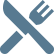 Fork and knife icon