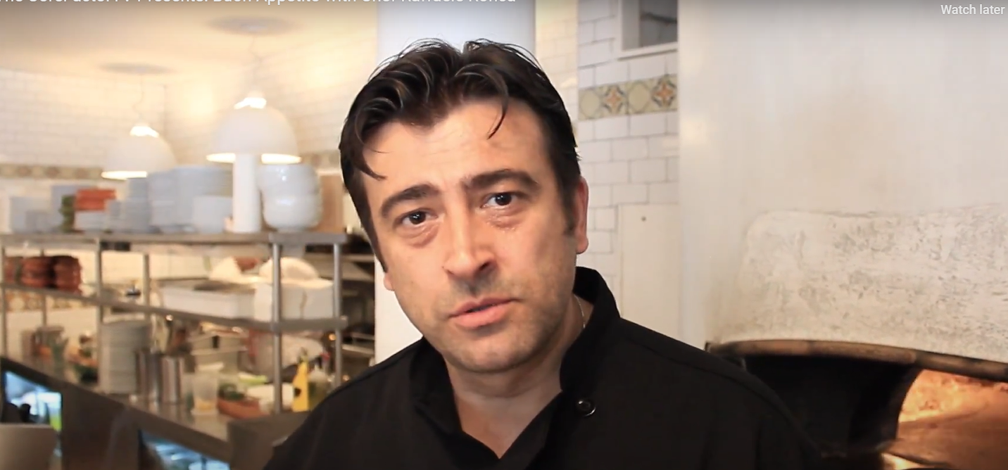 a man looking at the camera