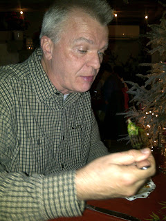 a man holding a wine glass