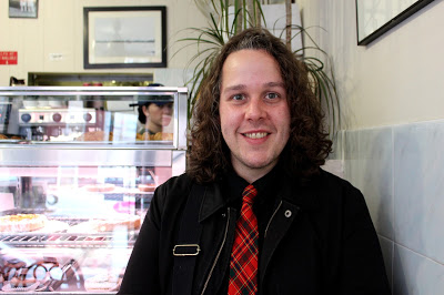 Bert James posing for the camera