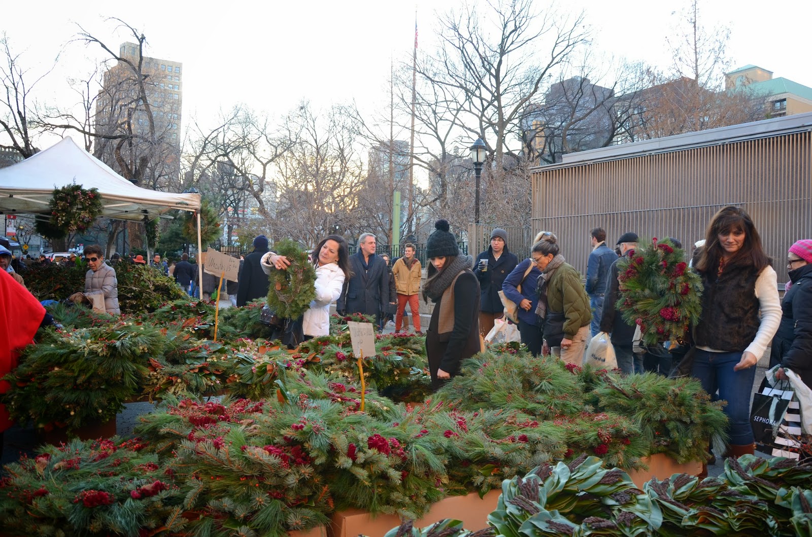 DSC_5039 a group of people standing in a garden