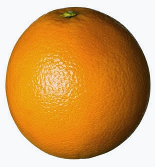 two oranges sitting on top of a table