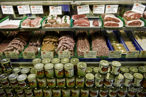 a display in a store