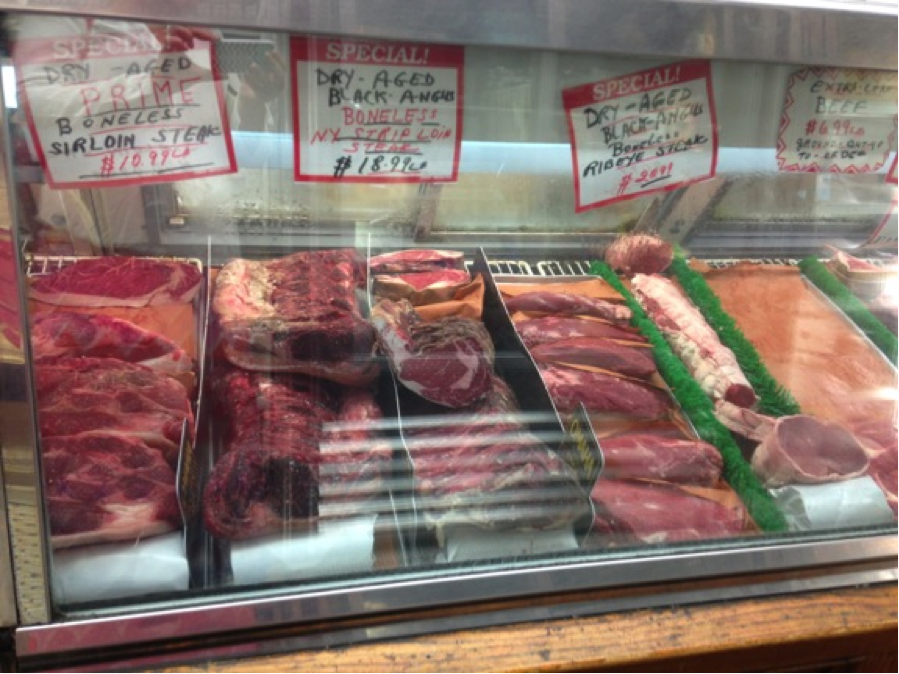 a store filled with lots of food
