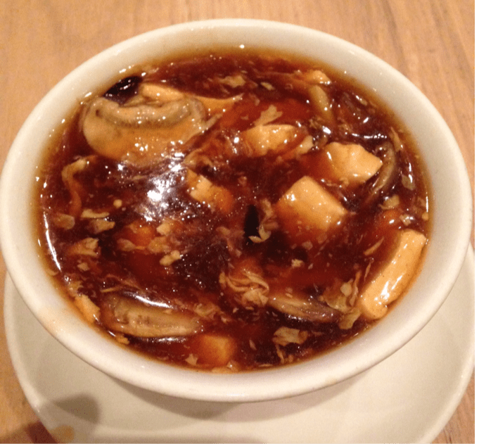 a bowl of soup