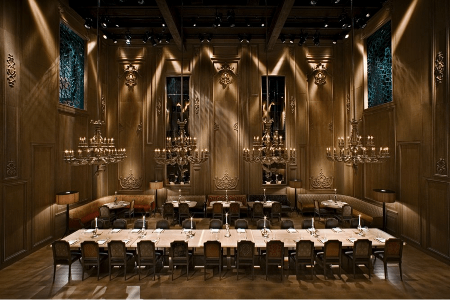 a large room
