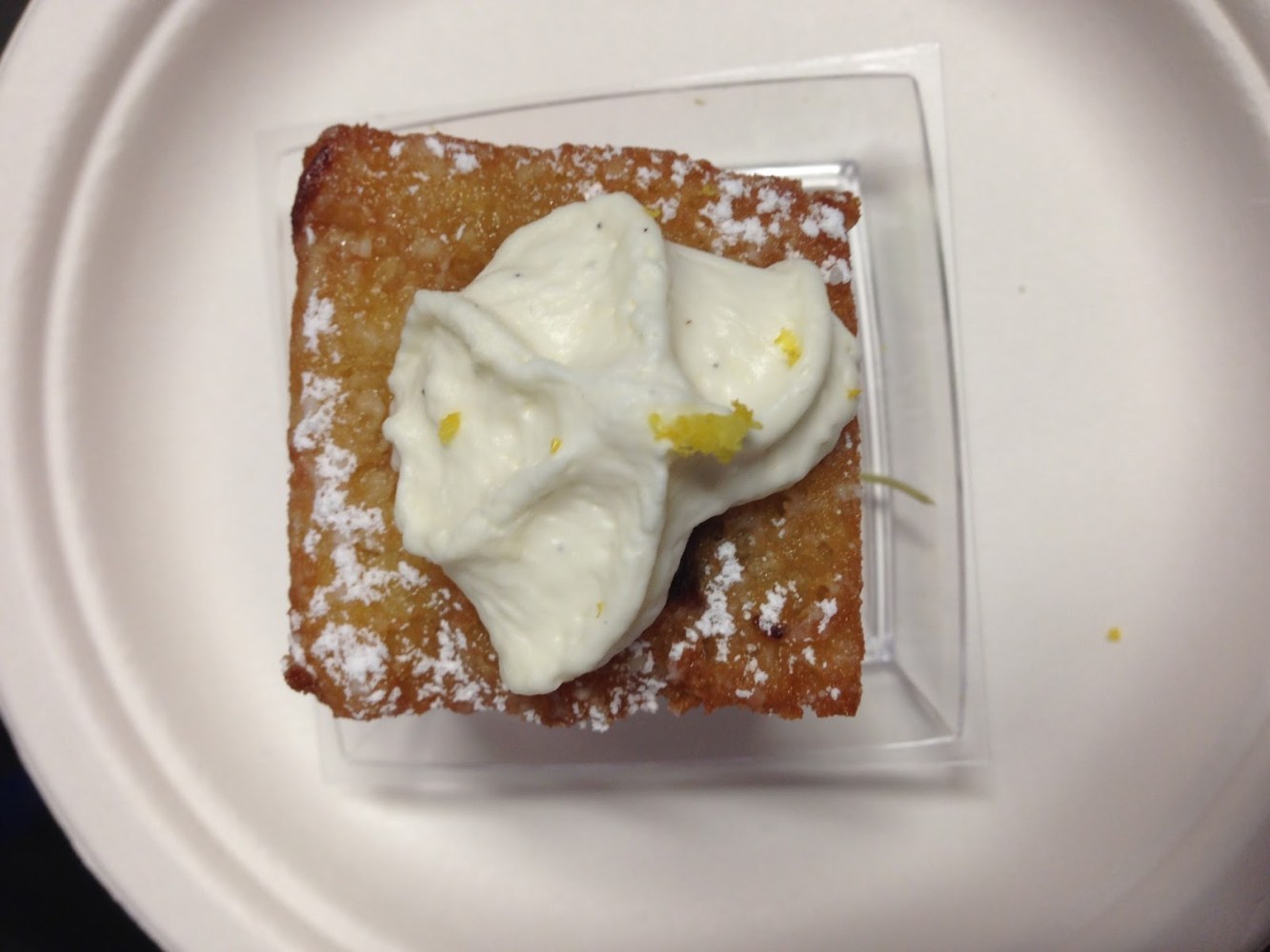 a piece of cake on a plate