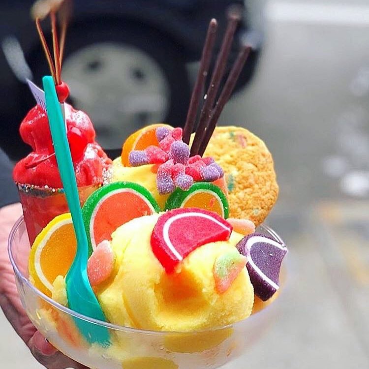 a cake made to look like a cup