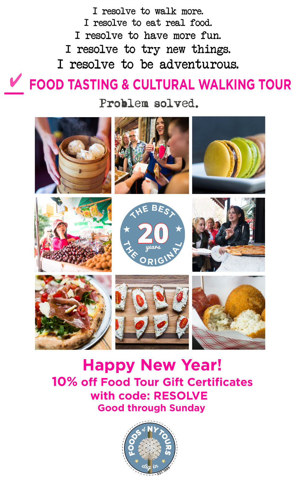 a close up of many different types of food