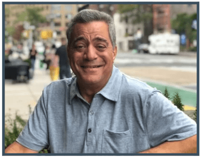 Joseph LaRocca smiling for the camera