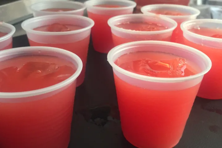 a cup of coffee on a table